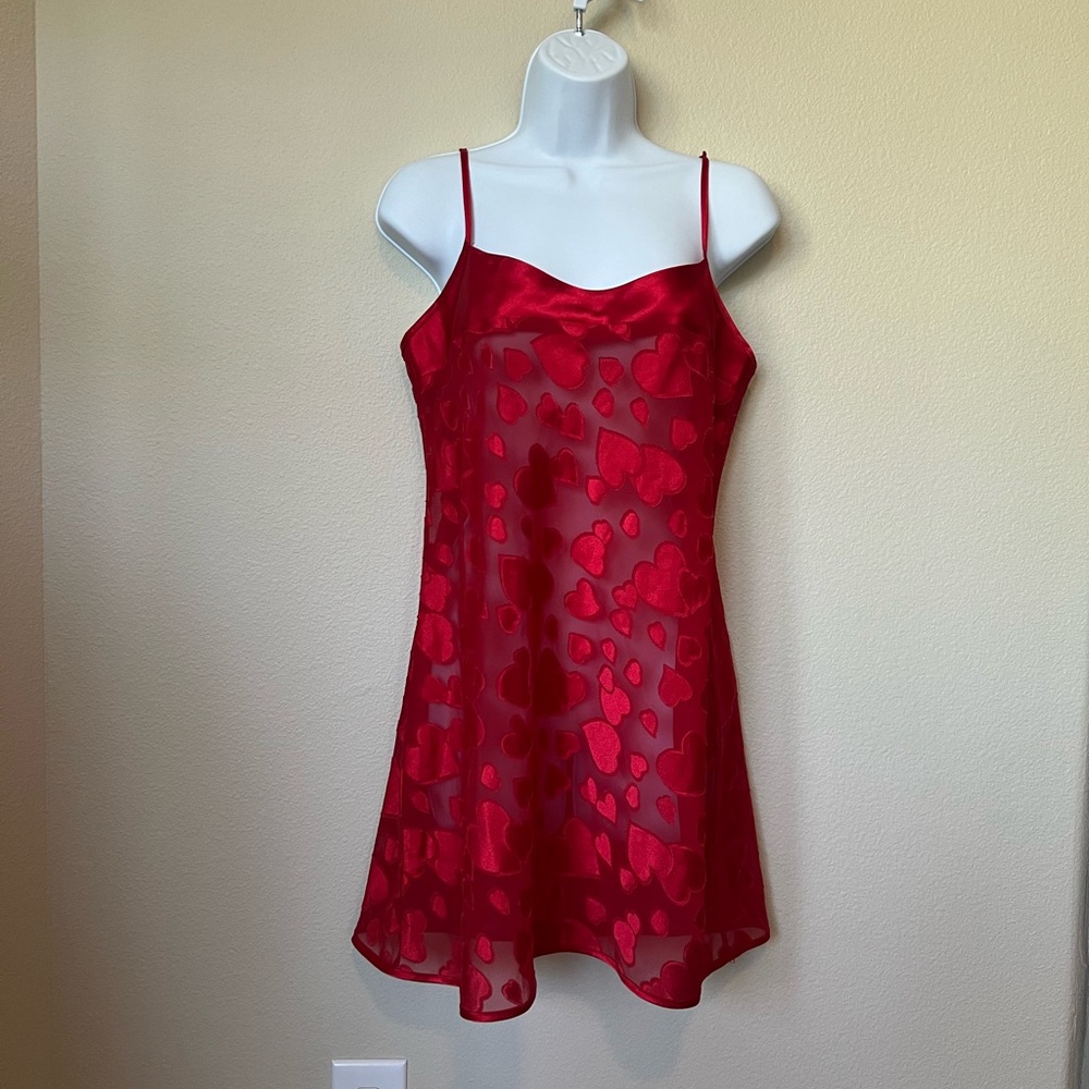 Victoria's Secret Red Heart Dress
